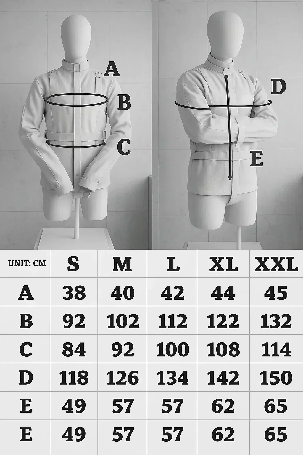 Red Canvas Straight Jacket