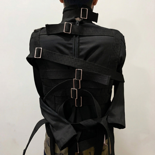Canvas Straight Jacket | Durable Straitjacket for Restraint & Training