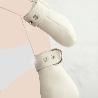 Medical Safety Mittens | Soft Padded Hand Restraints | Patient Protection Mitts