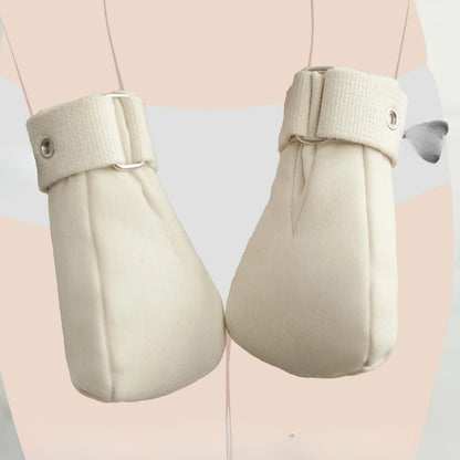 Medical Safety Mittens | Soft Padded Hand Restraints | Patient Protection Mitts