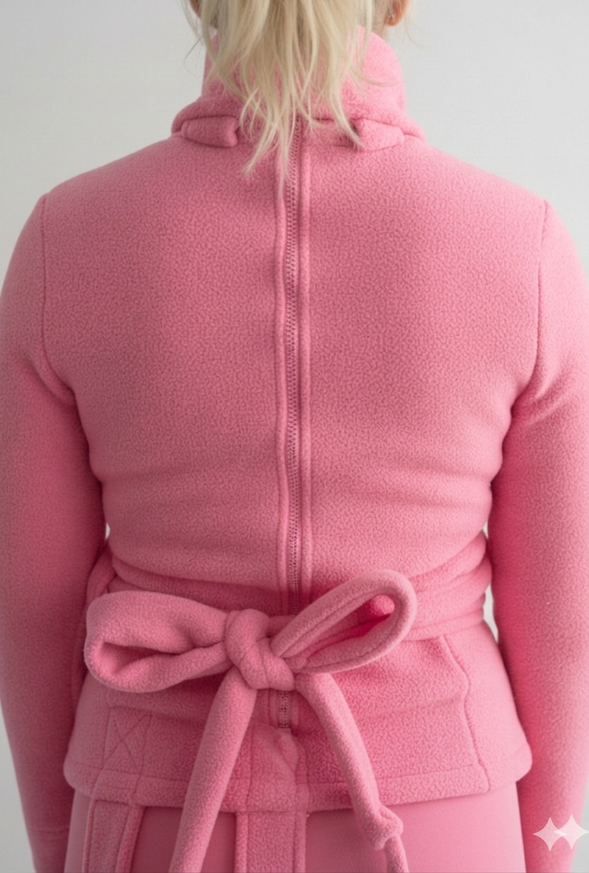 Polar Fleece ABDL Straitjacket with Chest Zippers
