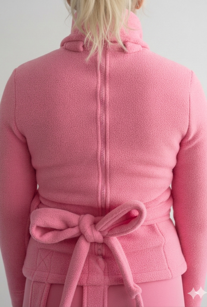 Polar Fleece ABDL Straitjacket with Chest Zippers