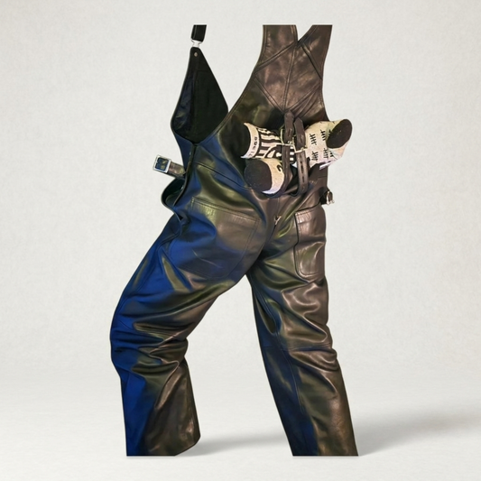 Leather Bondage Jumpsuit