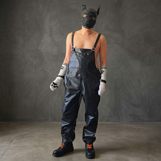 Leather Bondage Jumpsuit