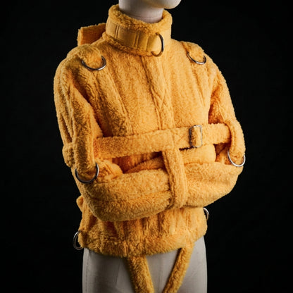 Yellow Sherling Straight Jacket