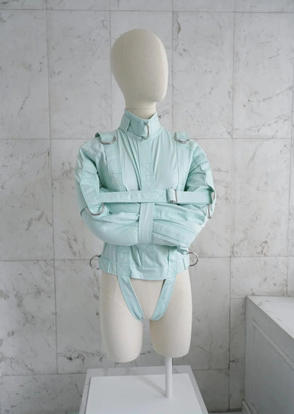 Baby Mint ABDL Straitjacket | Premium Adult Restraint w/ D-Rings & Straps