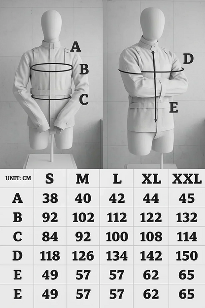 Red Canvas Straight Jacket