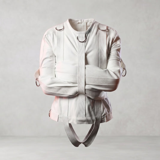 Beige Canvas Straitjacket | Heavy Duty Restraint Jacket
